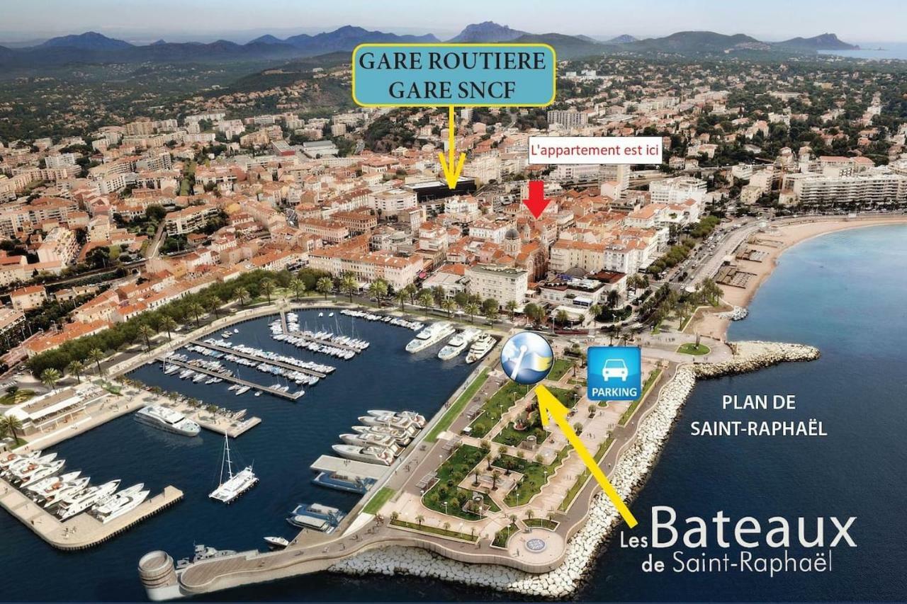 F3 Plein Centre Plage A 50 M Saint-Raphaël 외부 사진